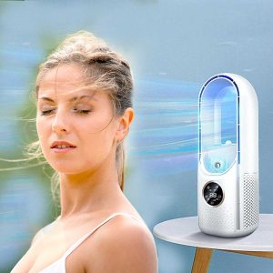 Ventilatore Portatile Senza Pale con Condizionatore d'Aria