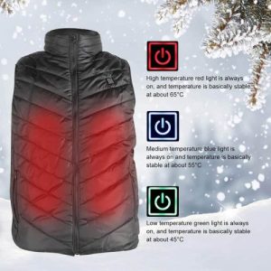 Giacchetto Gilet Auto-Riscaldante